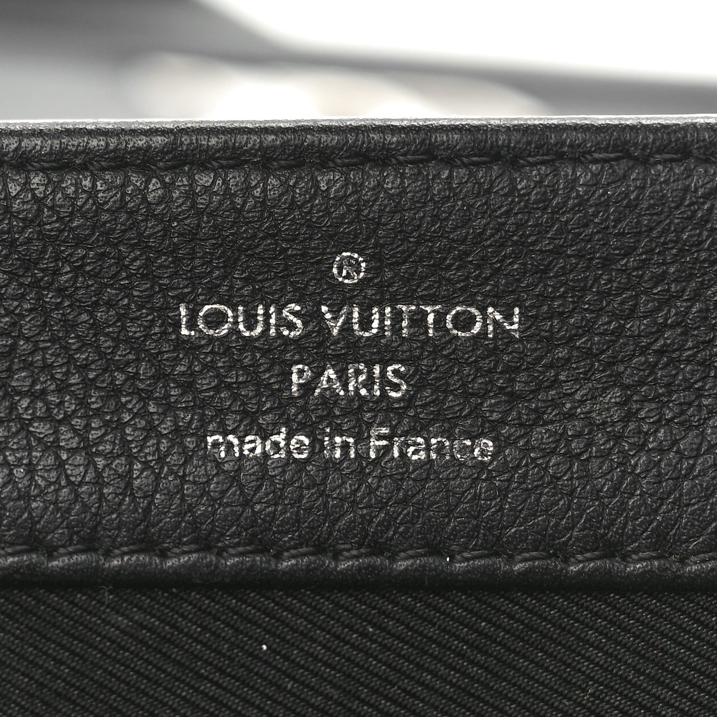 Calfskin Lockme II Chain Bag BB Black