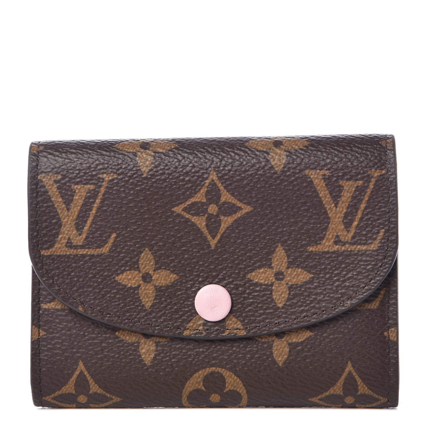 Monogram Rosalie Coin Purse Rose Ballerine
