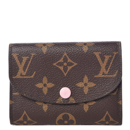 Louis Vuitton Monogram Rosalie Coin Purse Rose Ballerine 1 of 8