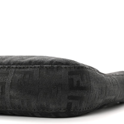 Fendi Zucchino Pochette Black 8 of 9