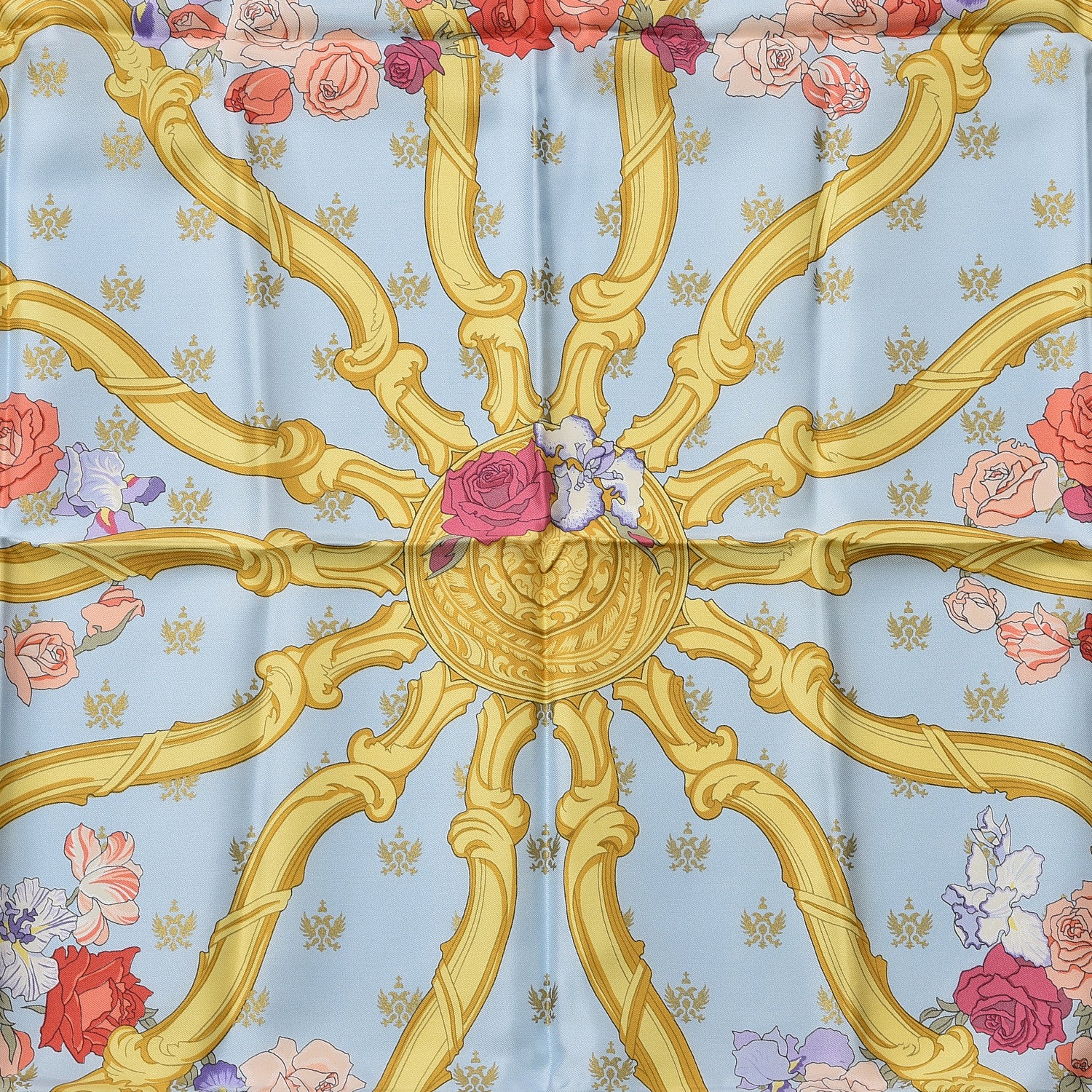 Hermes Silk Roue Arriere du Carosse Imperial de la Couer de Vienne Scarf 90 2 of 4