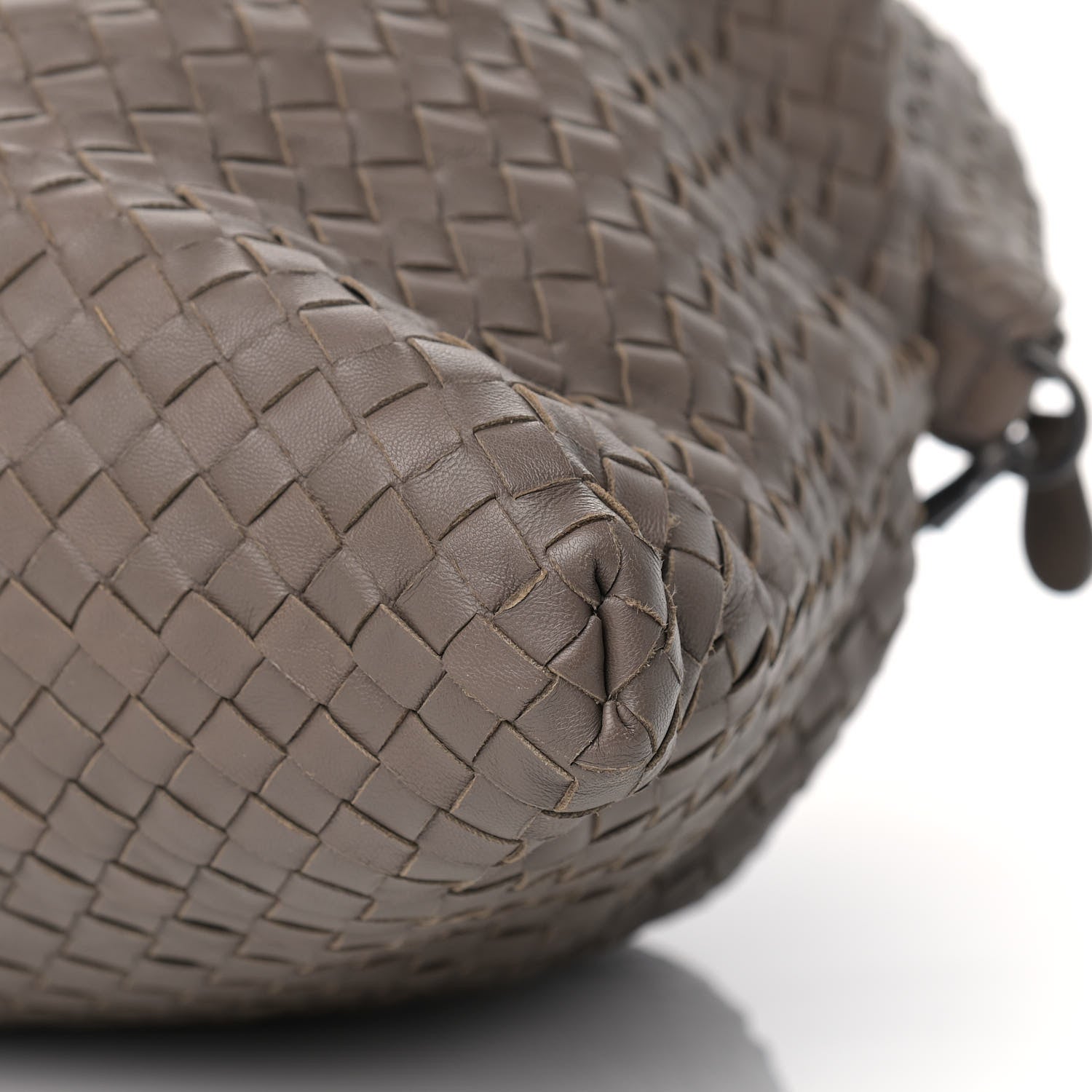 Bottega Veneta Nappa Intrecciato Maxi Convertible Tote Steel 9 of 10