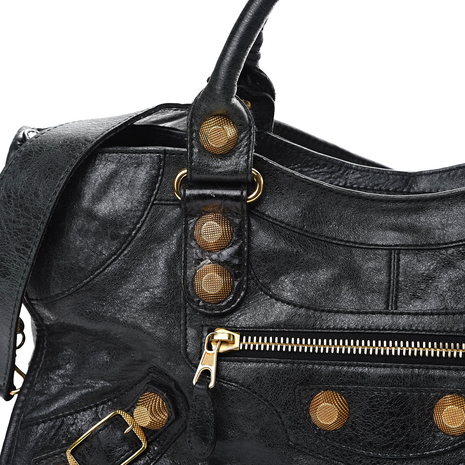 Balenciaga Agneau Giant 21 Gold Hardware Part Time Black 18 of 18