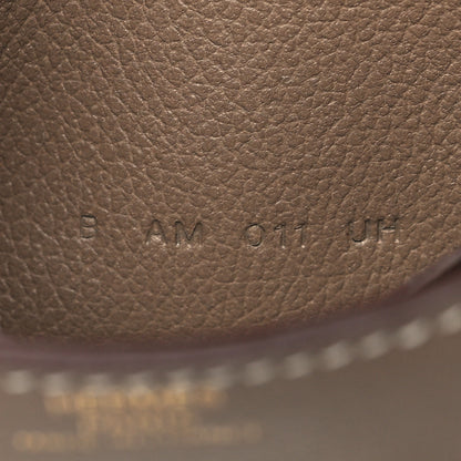 Hermes Evercolor Constance Slim Wallet Etoupe 9 of 11