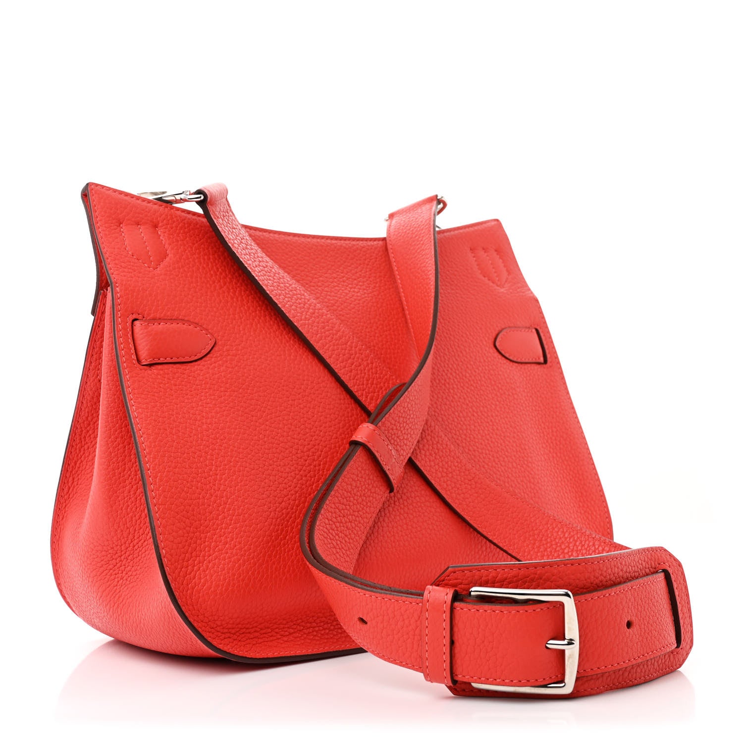 Hermes Taurillon Clemence Jypsiere 31 Rouge Pivoine 3 of 12