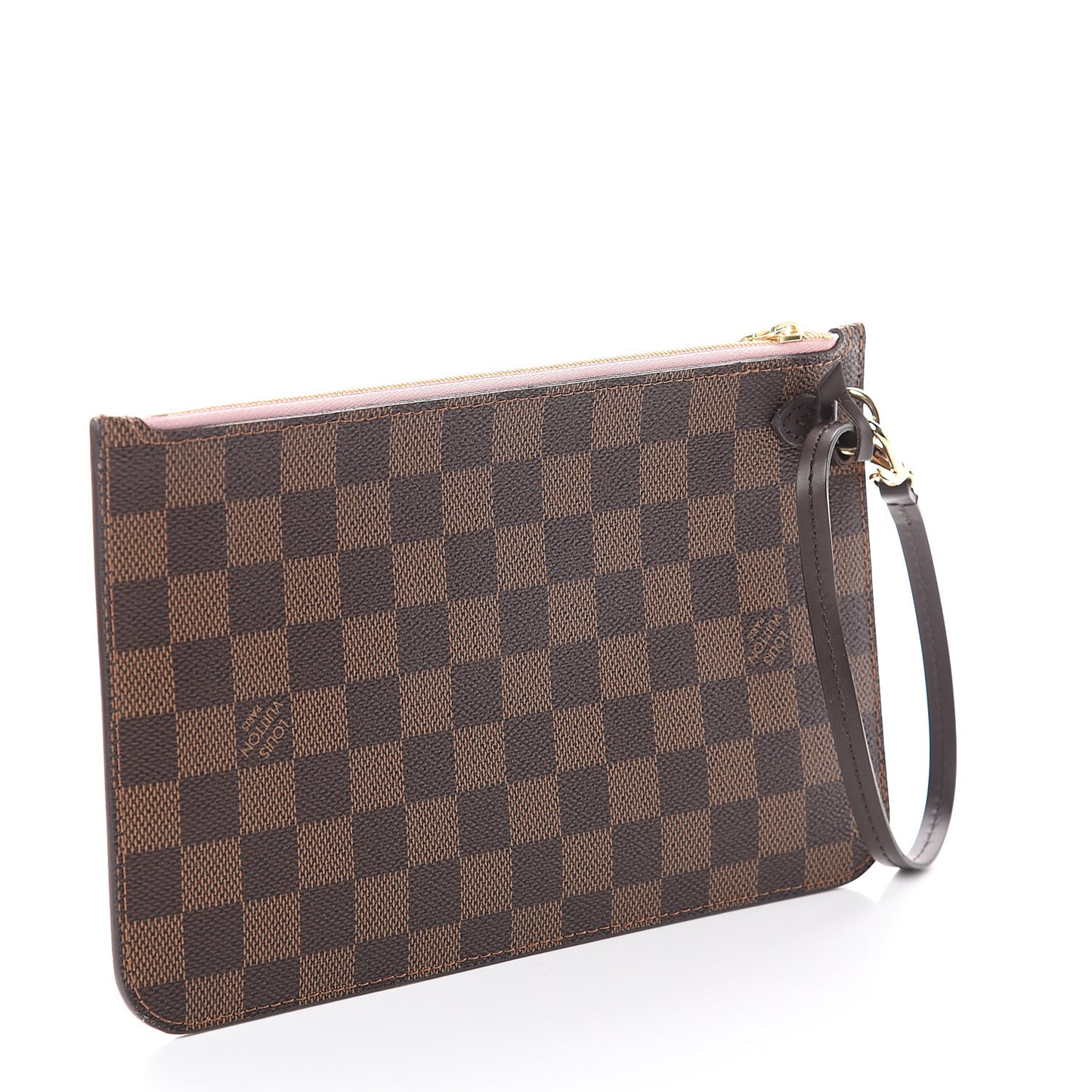 Damier Ebene Neverfull MM GM Pochette Rose Ballerine