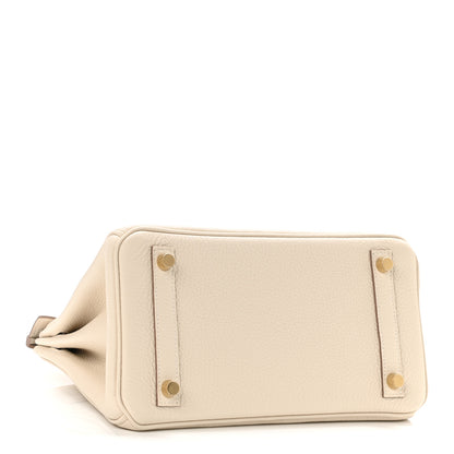 Hermes Togo Birkin 25 Craie 4 of 11