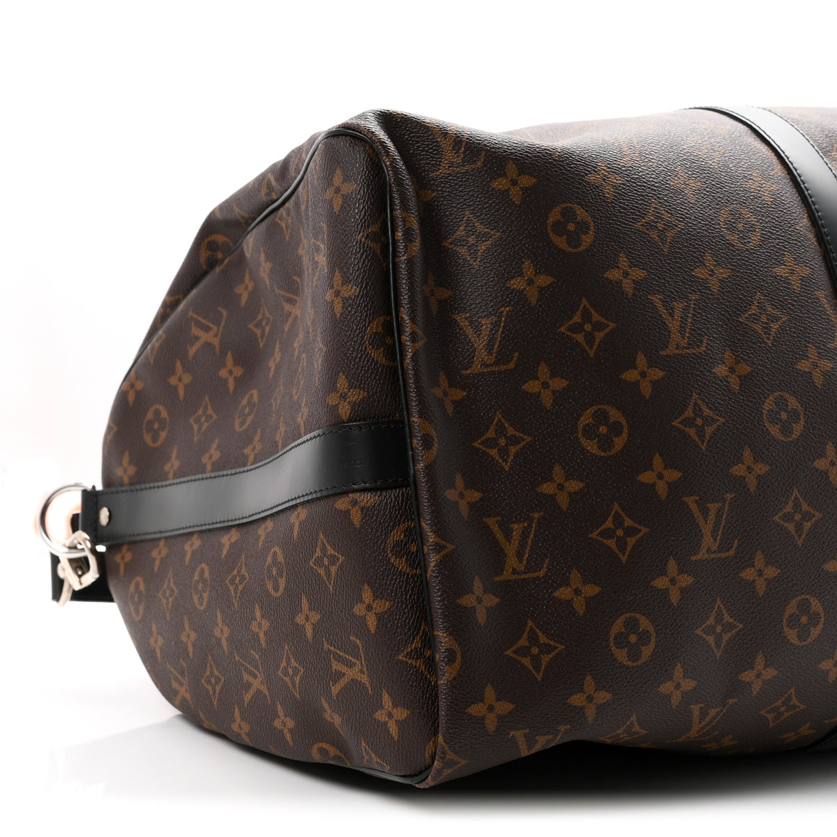 Louis Vuitton Monogram Macassar Keepall Bandouliere 55 8 of 9