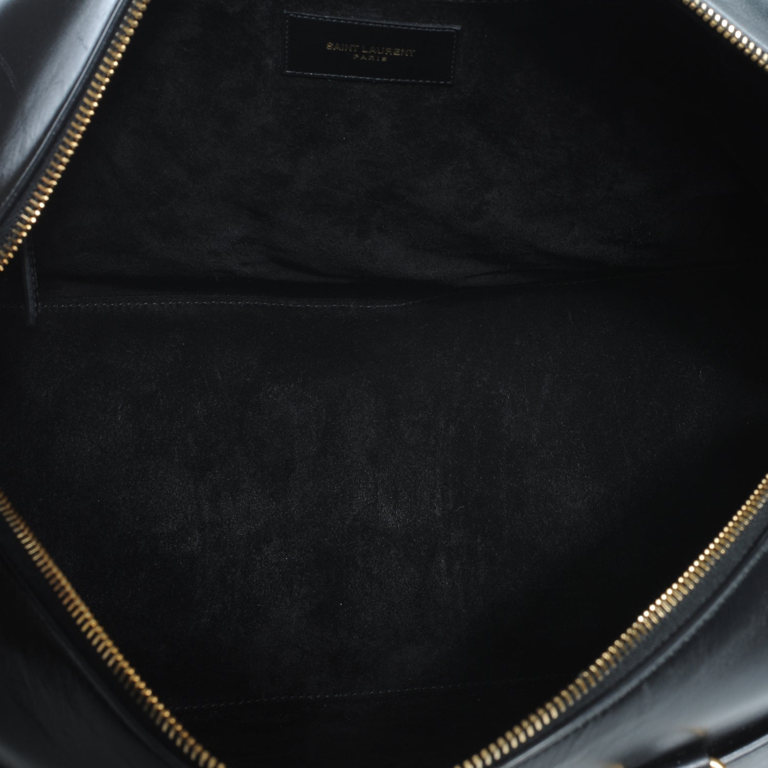 Saint Laurent Leather Classic Duffle 12 Bag Black 5 of 8