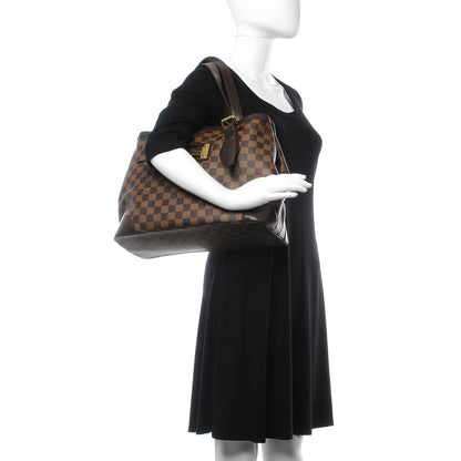 Louis Vuitton Damier Ebene Hampstead MM 2 of 11