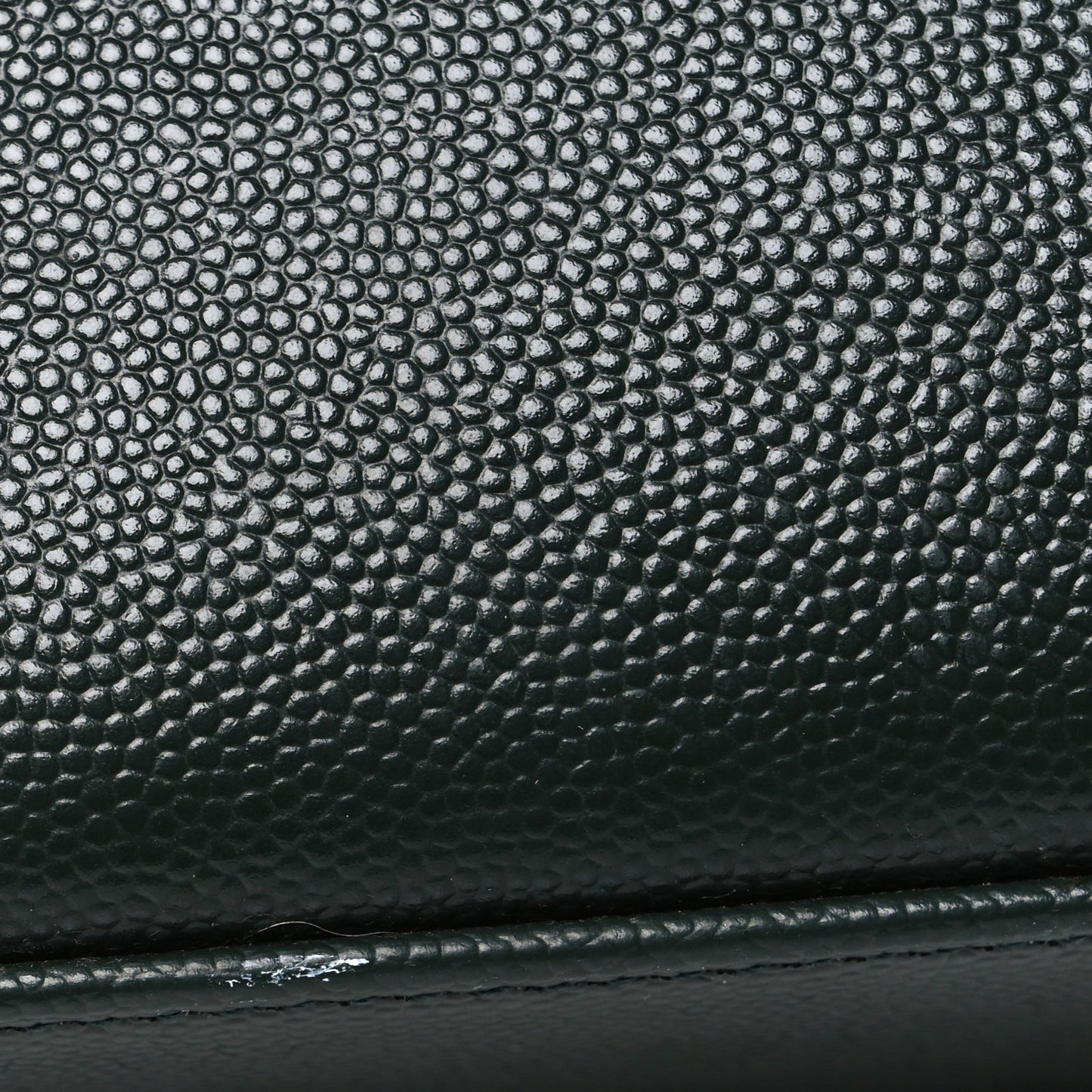 Grain de Poudre Medium Classic Monogram Cassandra Top Handle Dark Green