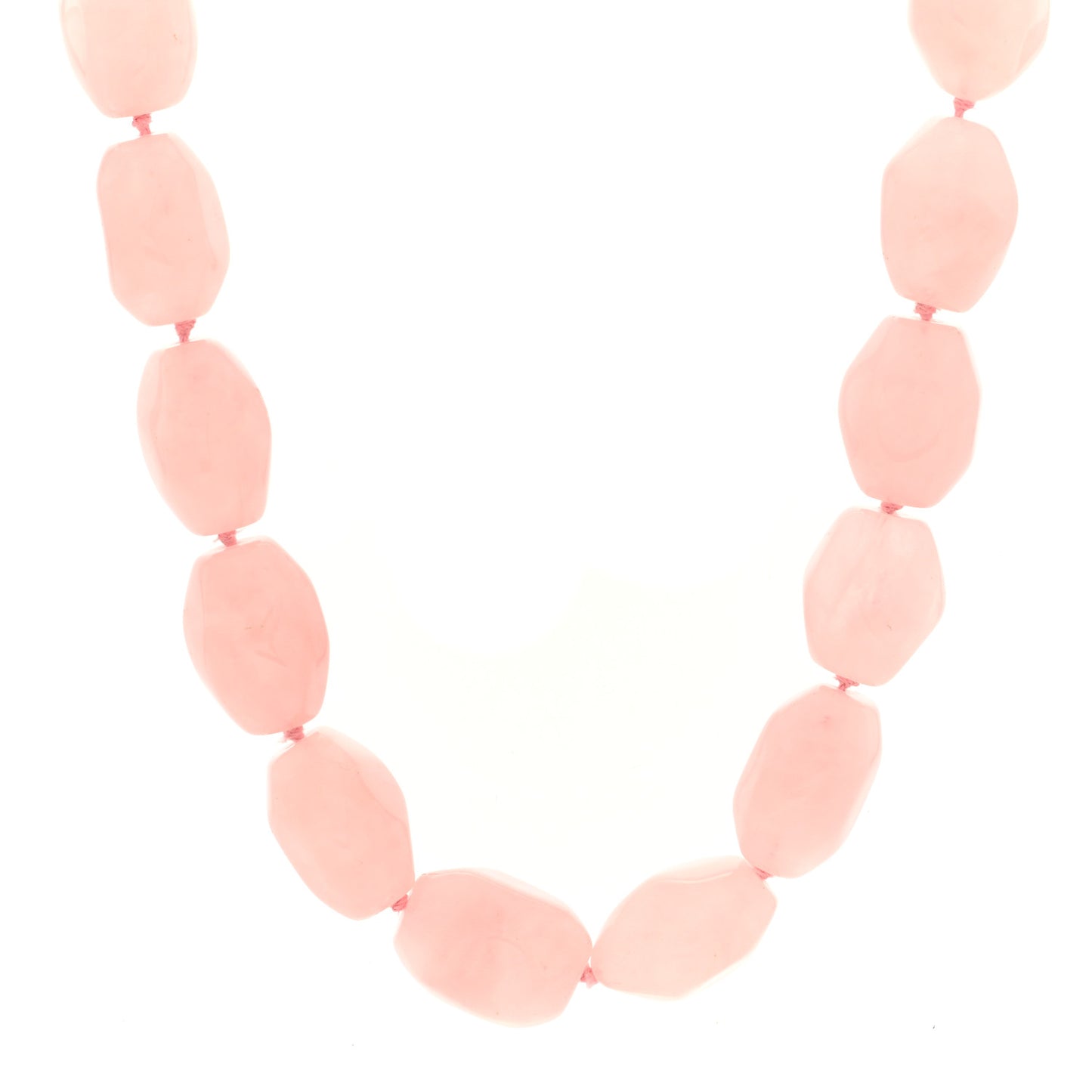 Sterling Silver Rose Quartz Paloma Picasso Necklace