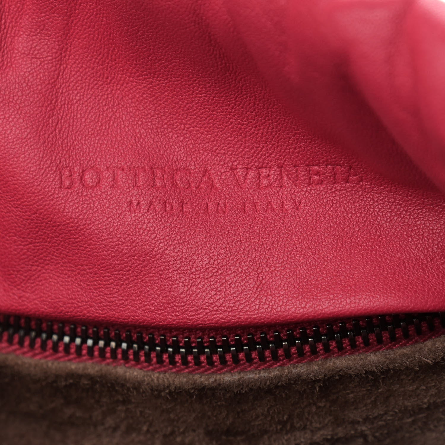 Bottega Veneta Nappa Intrecciato Drawstring Tote Fuchsia 6 of 11