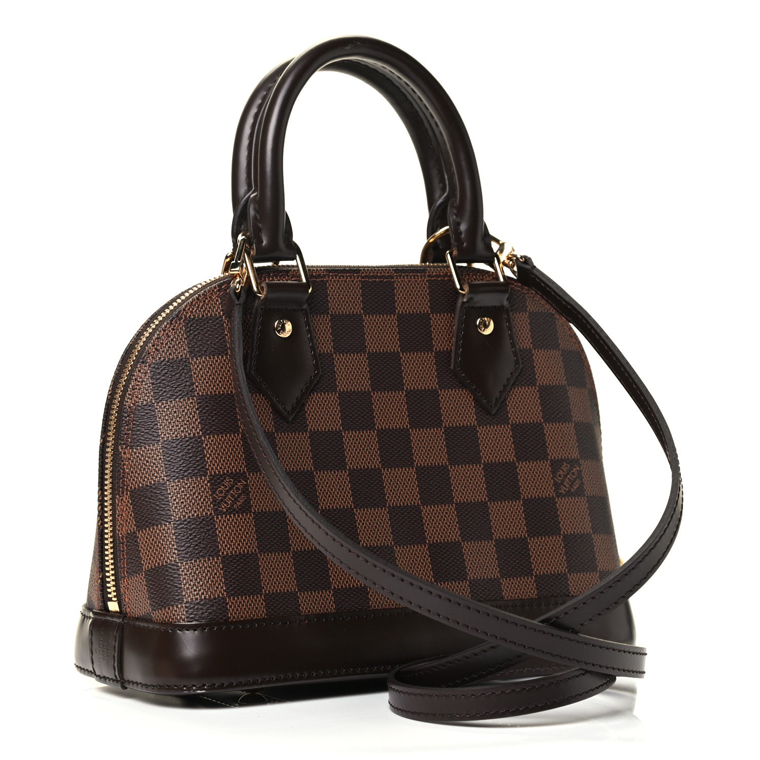 Louis Vuitton Damier Ebene Alma BB 2 of 4