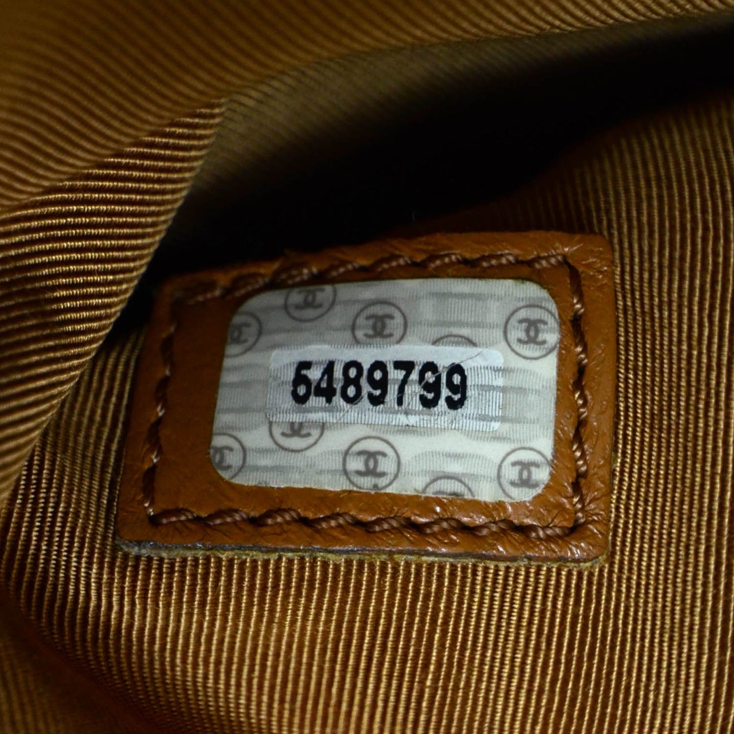 Caviar Shoulder Bag Light Brown