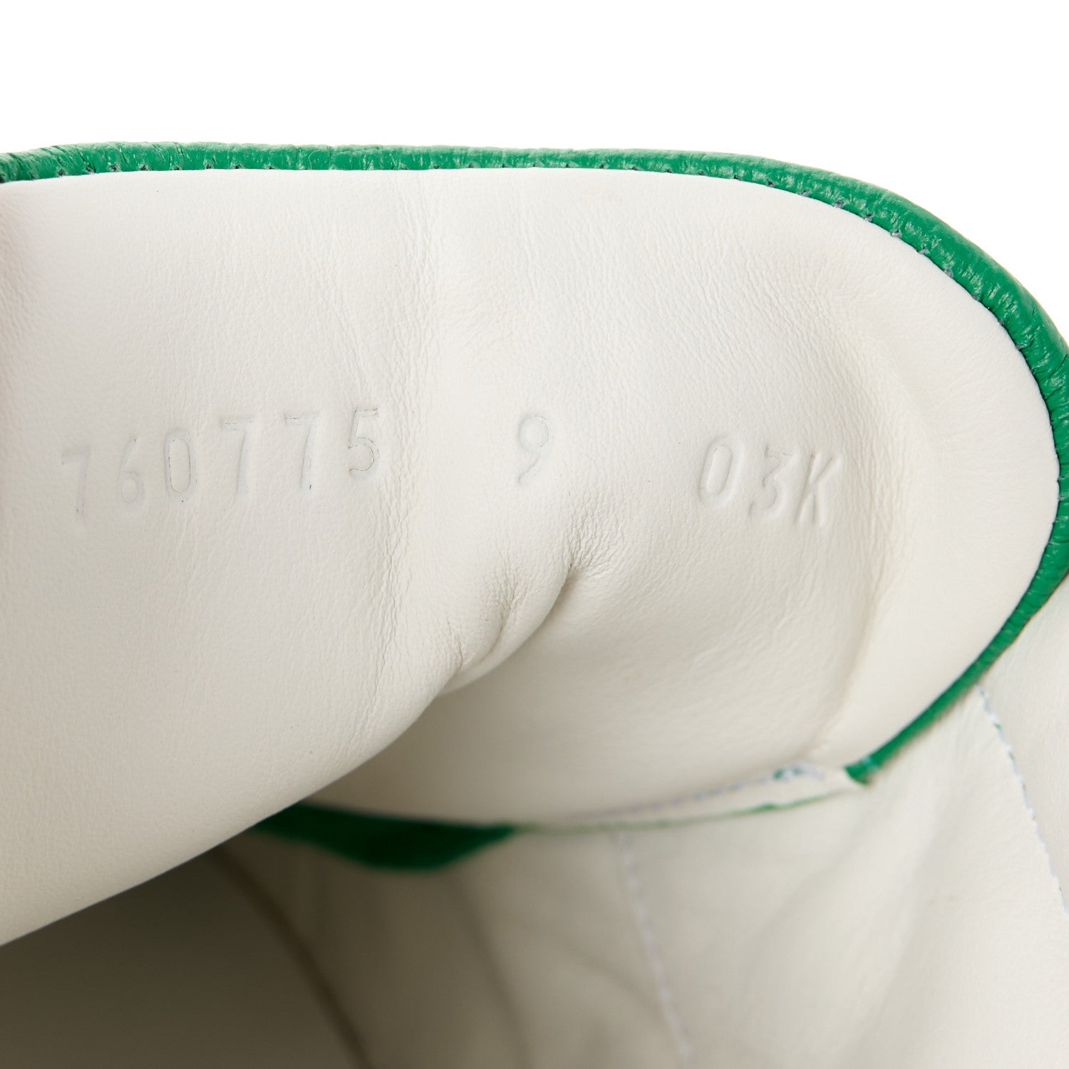 Gucci Calfskin GG Tennis Embossed Mens Ace Sneakers 9 New Shamarock 9 of 10