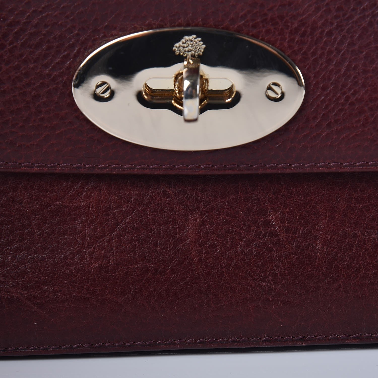 Mulberry Grainy Leather Bayswater Wallet Oxblood 5 of 8