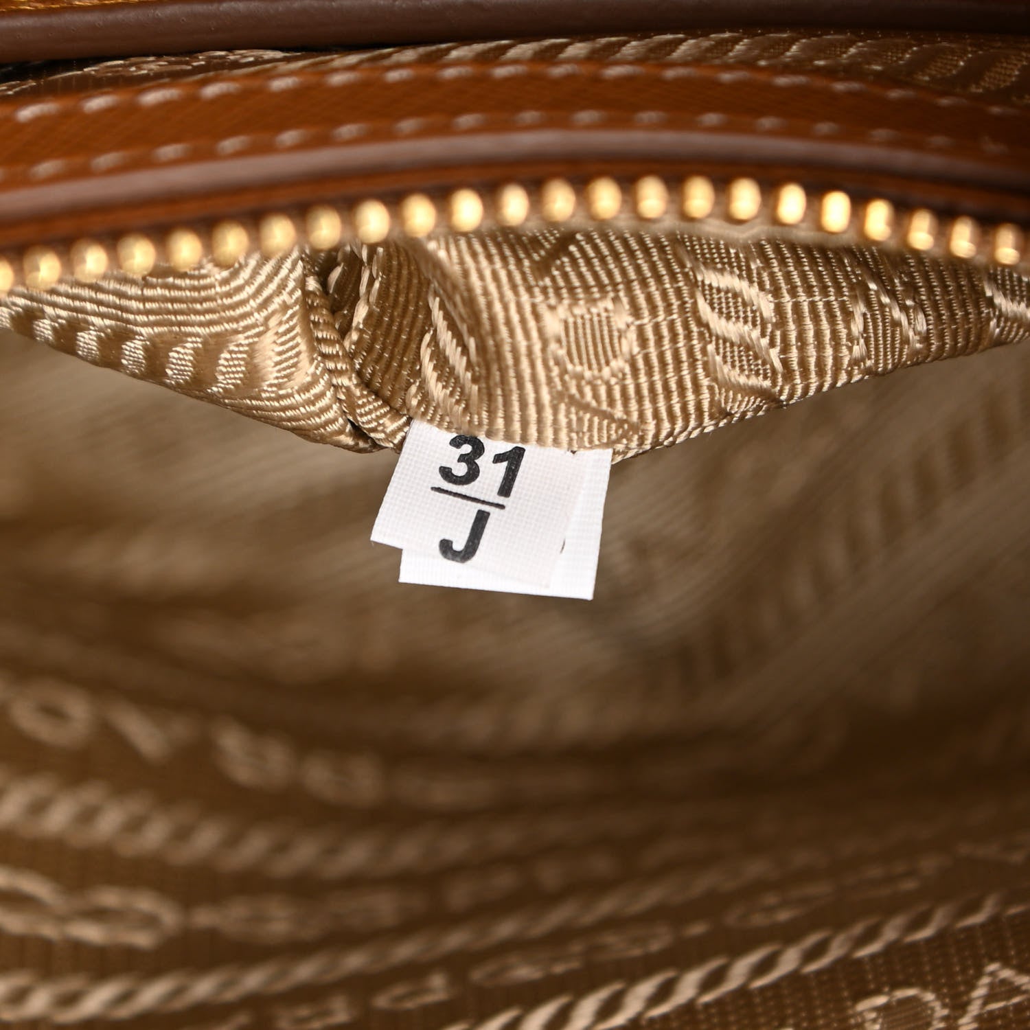 Prada Saffiano Medium Galleria Double Zip Tote Caramel 6 of 15