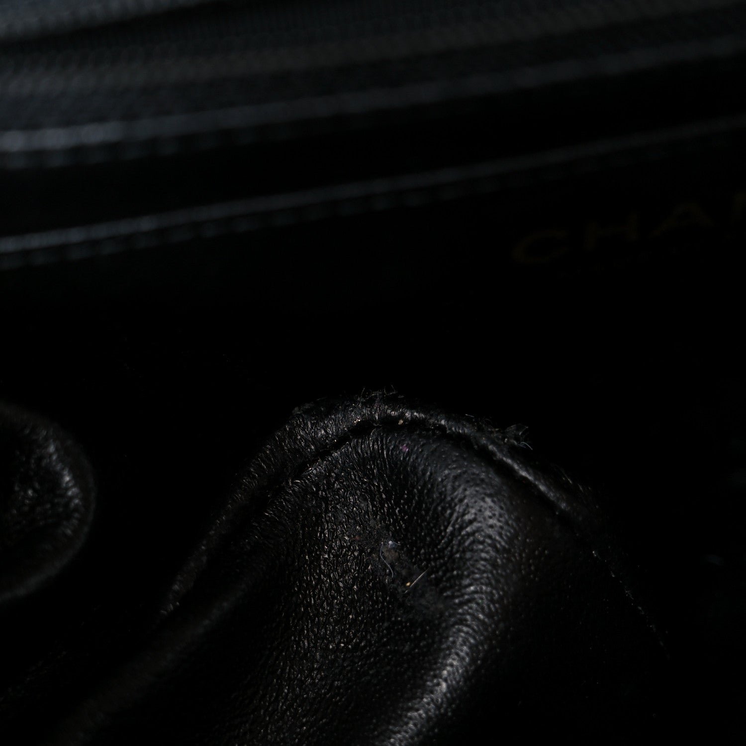 Chanel Caviar Quilted Mini Square Flap Black 11 of 12