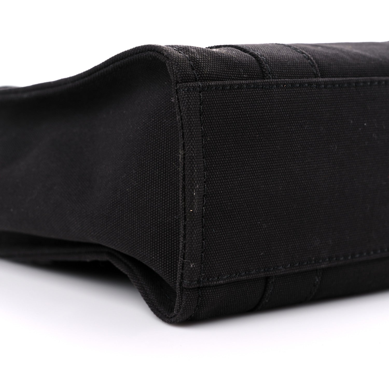 Marc Jacobs Cotton Canvas Mini The Traveler Tote Bag Black 8 of 10