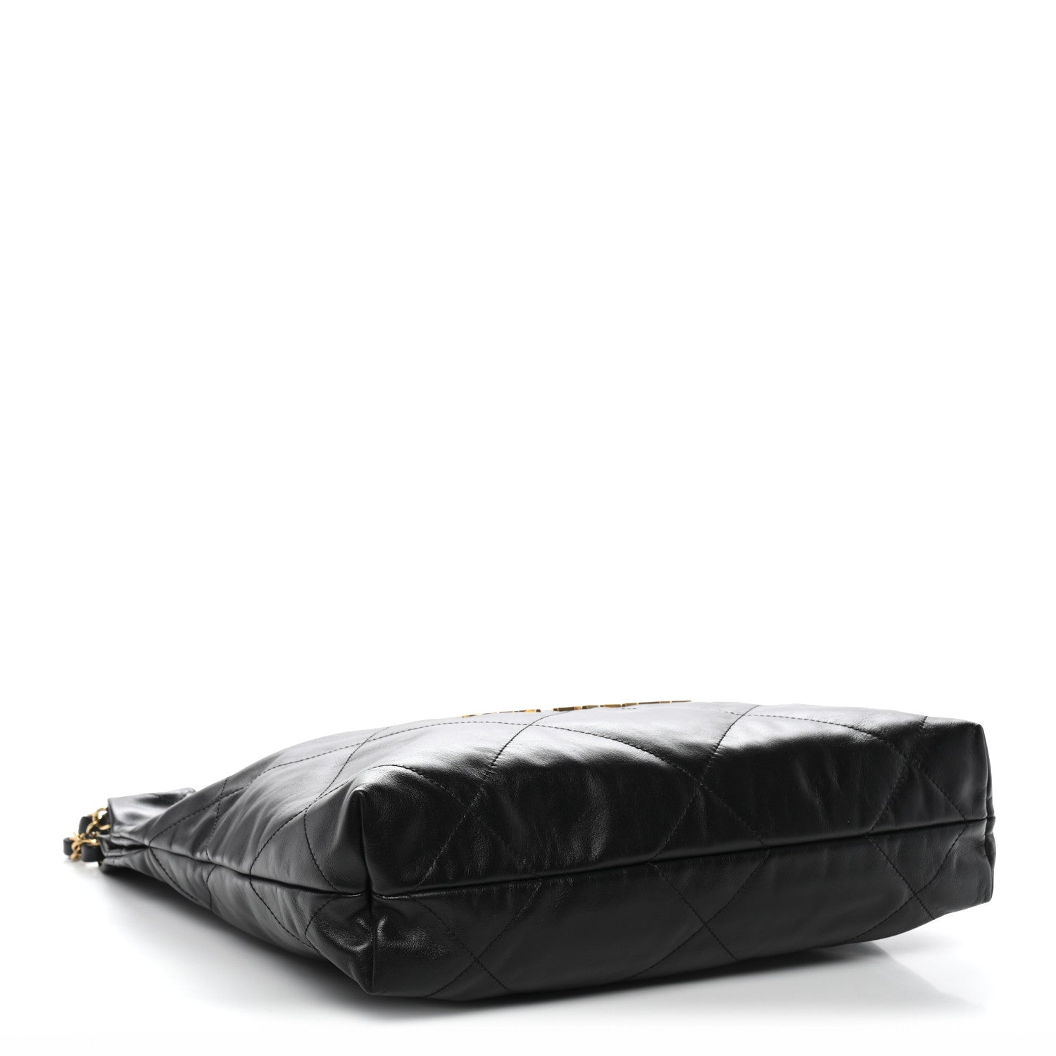 Chanel Shiny Calfskin Quilted Small Chanel 22 Black 5 of 12