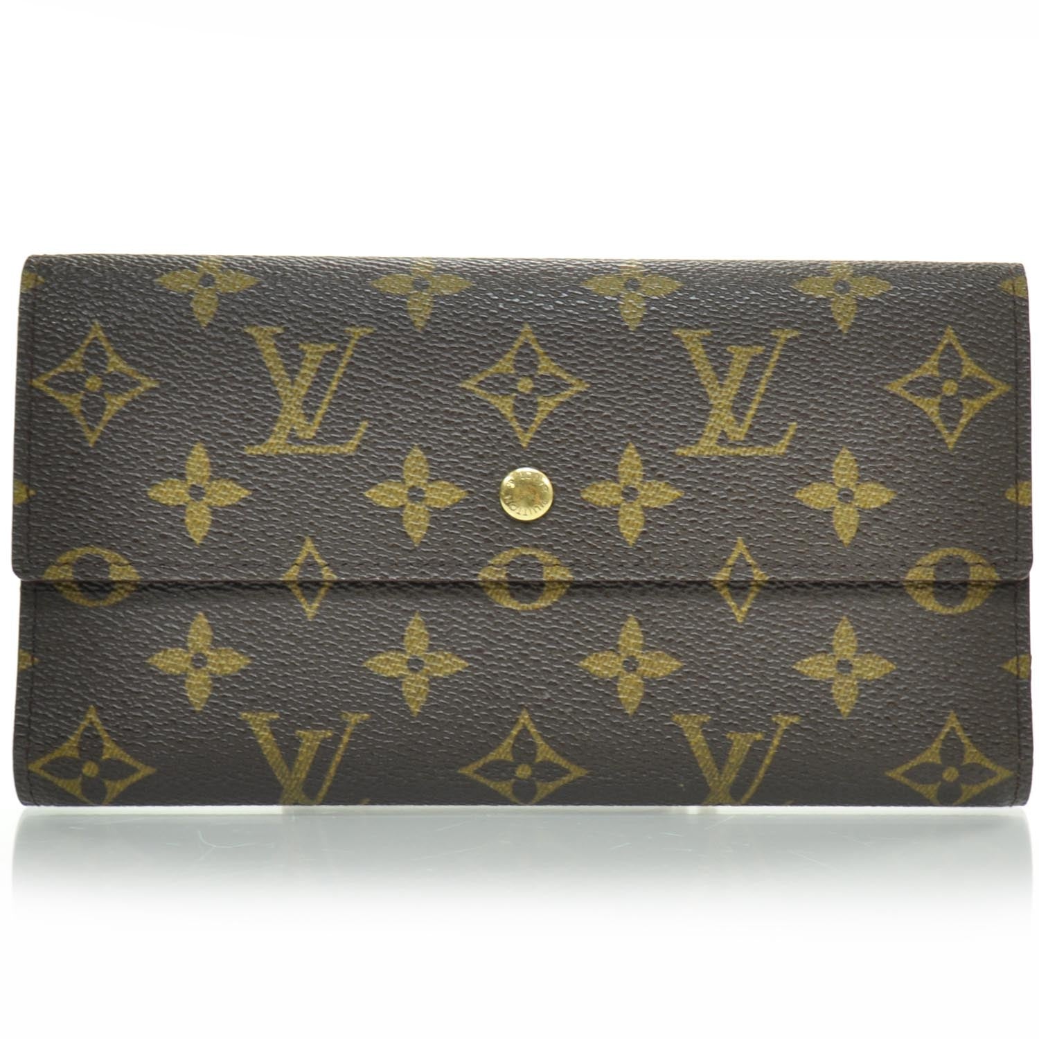 Louis Vuitton Monogram Porte Tresor International Wallet 1 of 6