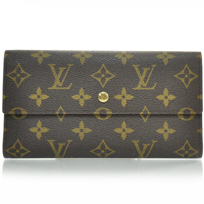 Louis Vuitton Monogram Porte Tresor International Wallet 1 of 6