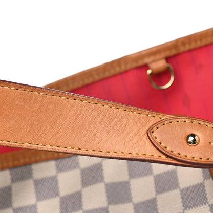 Louis Vuitton Damier Azur Delightful MM Pink 40 of 44