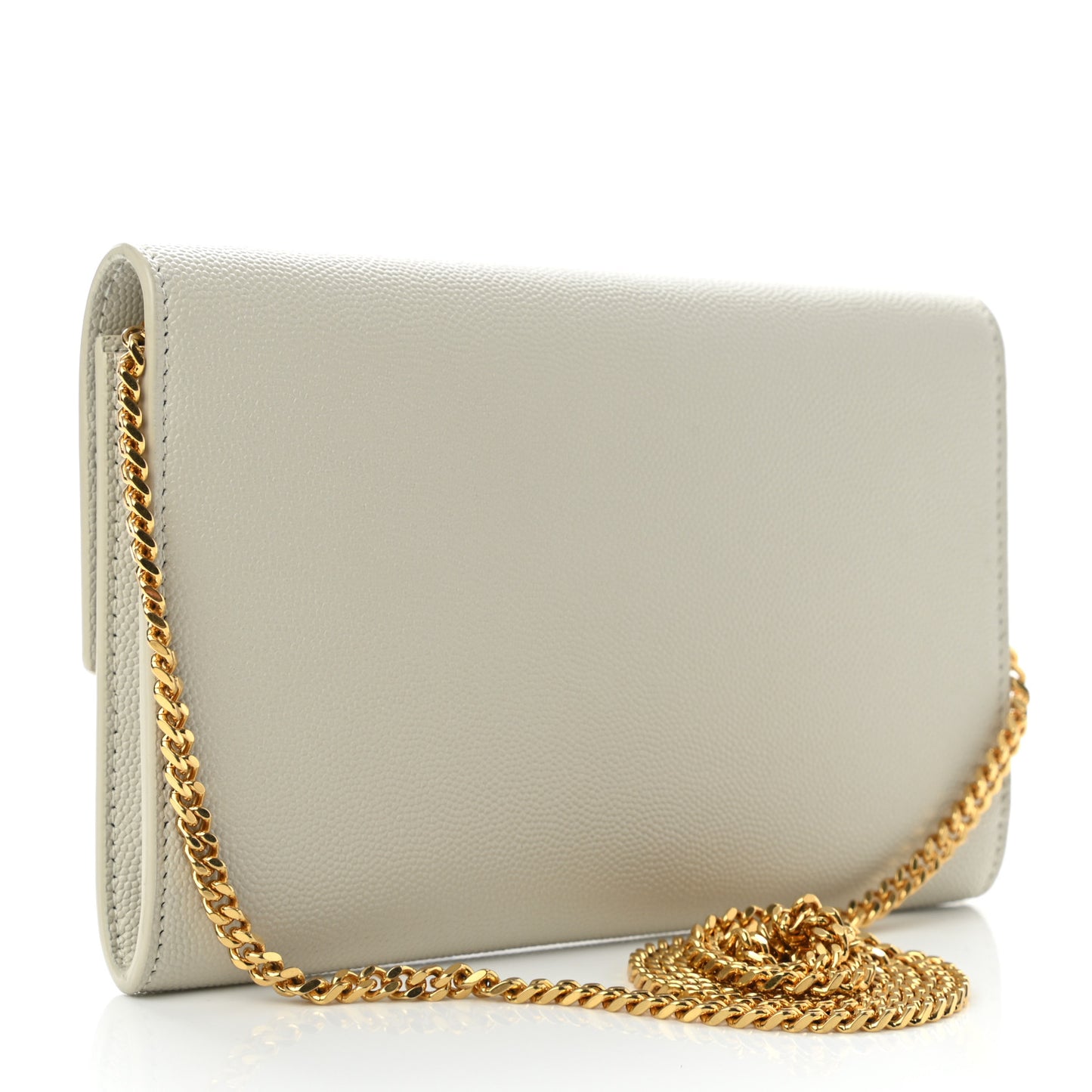 Grain De Poudre Monogram Uptown Chain Wallet Crema Soft