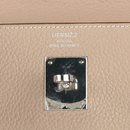 Hermes Taurillon Clemence Kelly Retourne 35 Argile 8 of 25