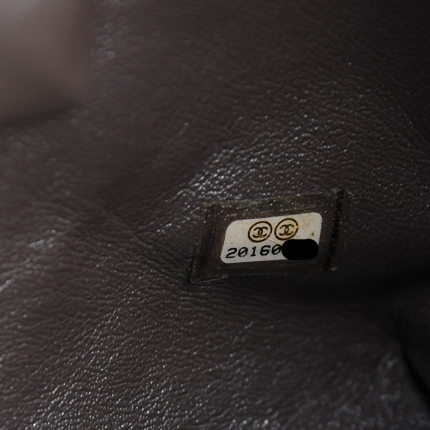 Metallic Caviar Large Be Caviar Tote Silver