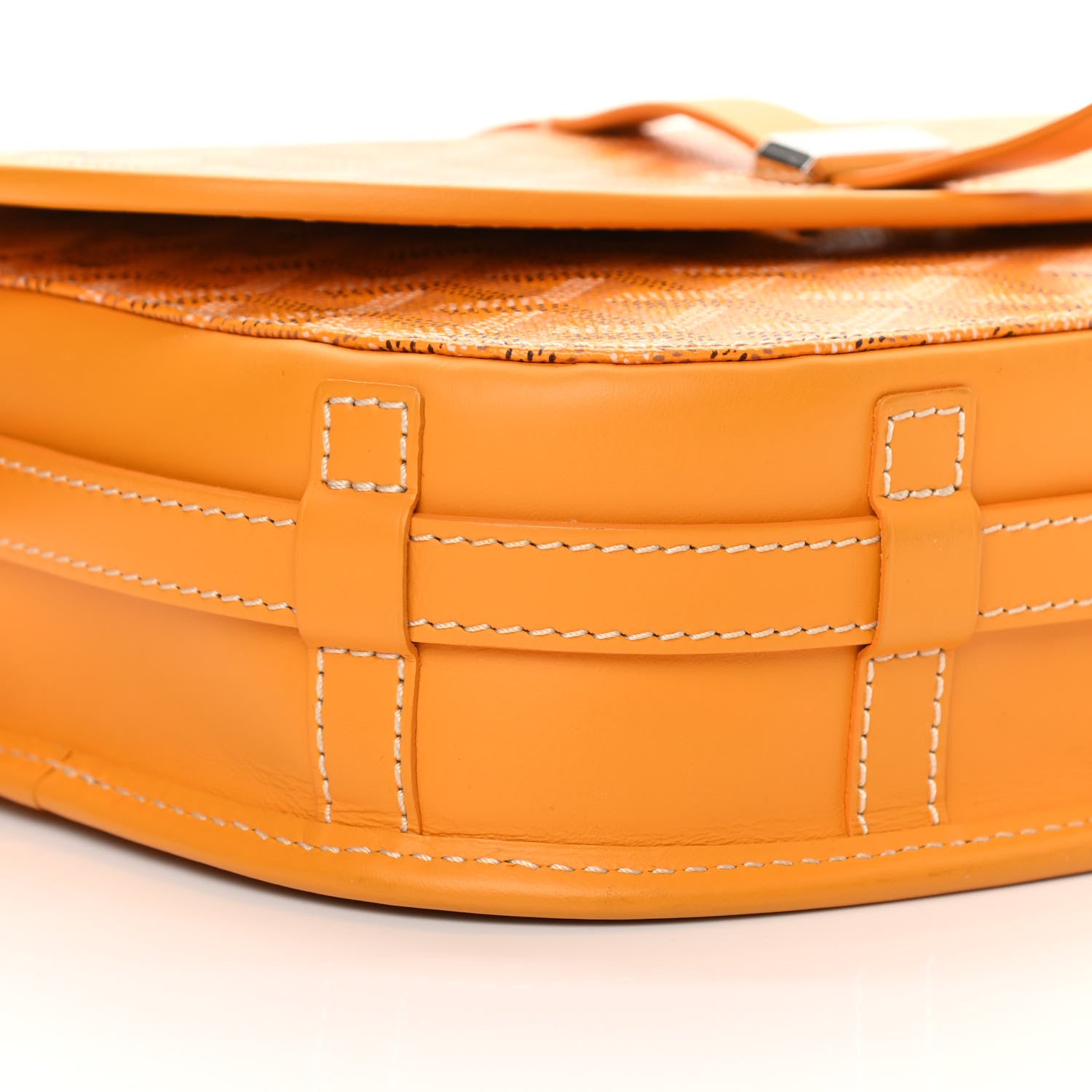 Goyard Goyardine Belvedere II PM Messenger Bag Yellow 8 of 14
