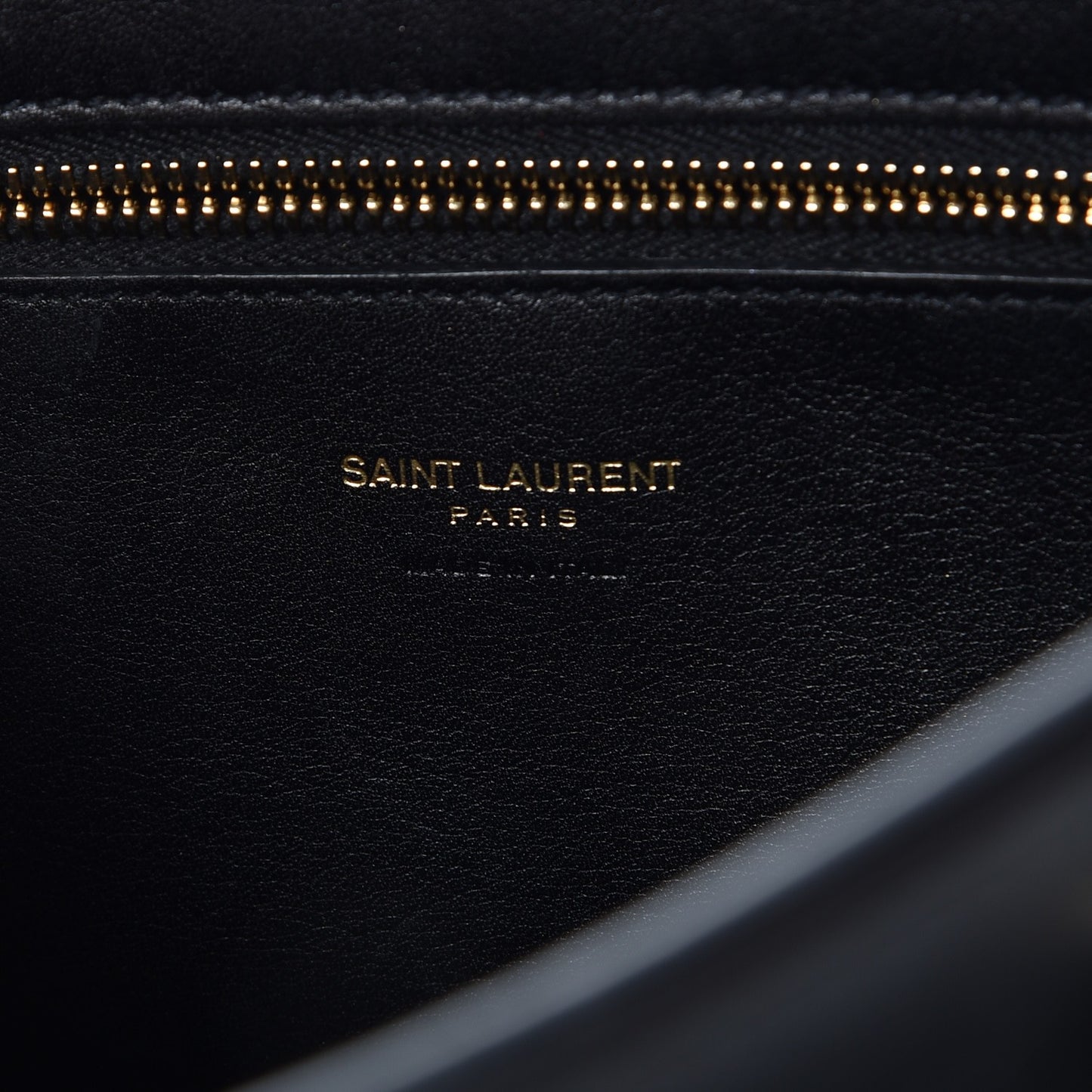Smooth Calfskin Small Cabas Monogram Black
