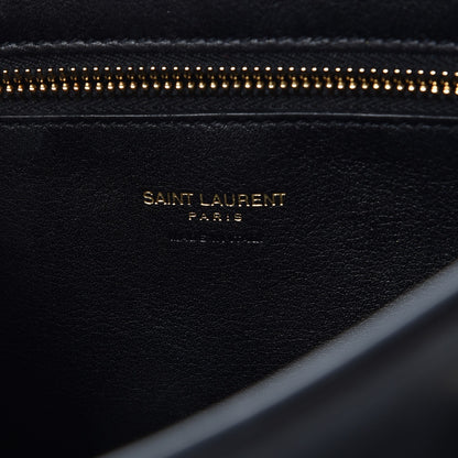 Saint Laurent Smooth Calfskin Small Cabas Monogram Black 6 of 11