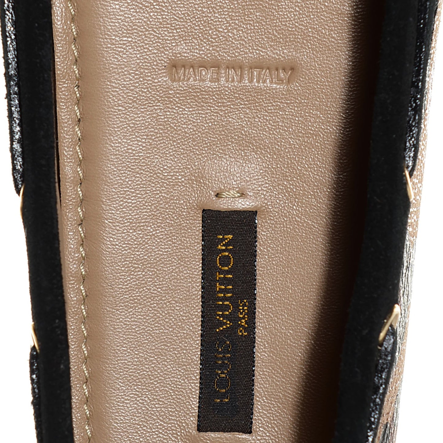 Leopard Print Calf Hair Gloria Loafers 40