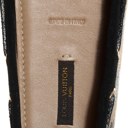 Louis Vuitton Leopard Print Calf Hair Gloria Loafers 40 6 of 7