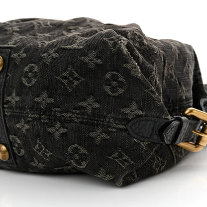 Louis Vuitton Denim Neo Cabby MM Black 10 of 14