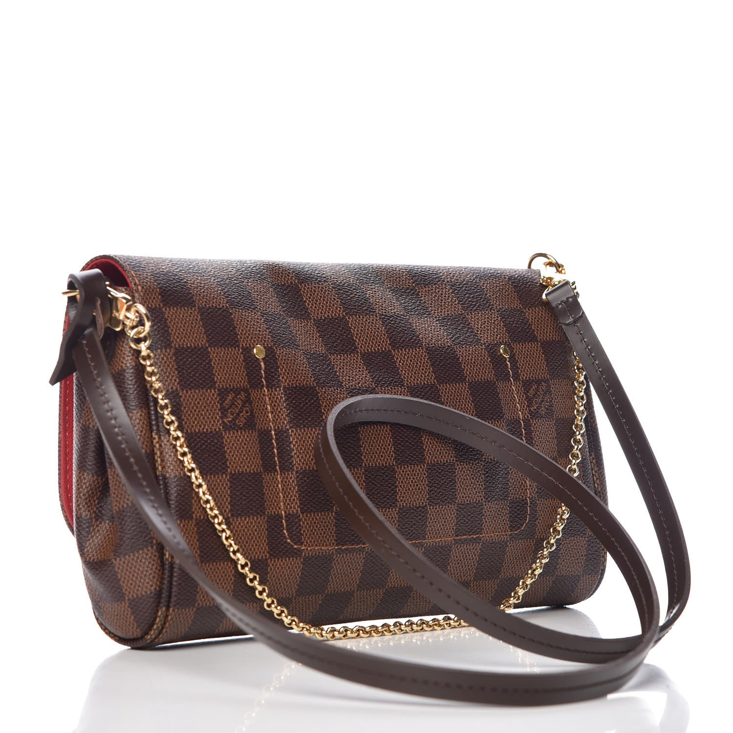 Louis Vuitton Damier Ebene Favorite MM 3 of 11