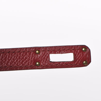 Hermes Epsom Kelly Sellier 25 Rouge Grenat 38 of 39