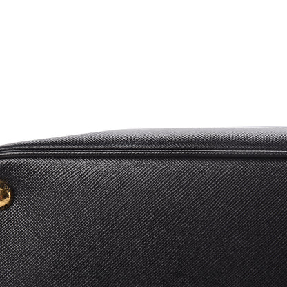 Prada Saffiano Medium Galleria Double Zip Tote Black 14 of 18