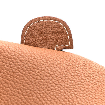 Hermes Taurillon Clemence Evelyne III PM Gold 7 of 9