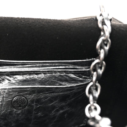 Mulberry Metallic Crinkled Calfskin Mini Lily Silver 5 of 8
