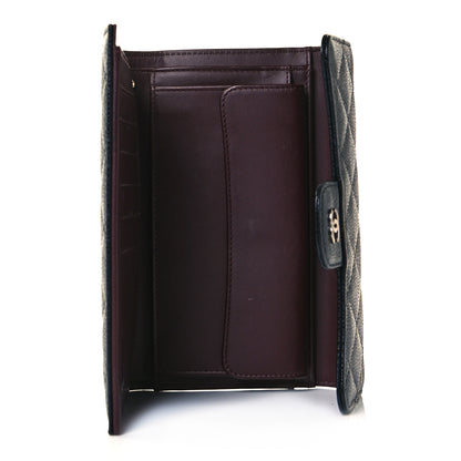 Chanel Caviar Quilted Medium Flap Wallet Black 5 of 12
