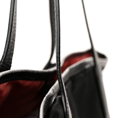 Prada Tessuto Nylon Saffiano Shopping Tote Black 12 of 12