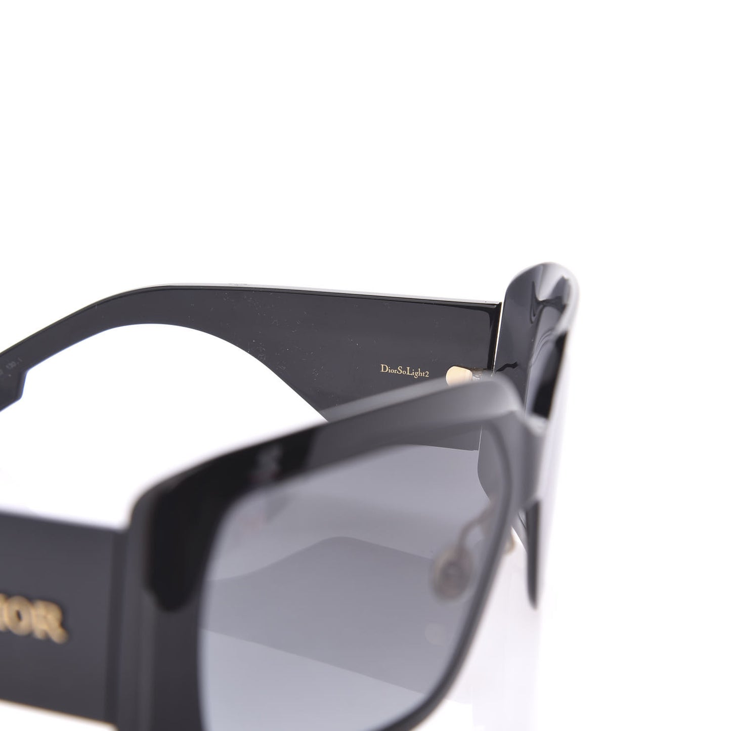 Acetate DiorSo Light 2 Shield Sunglasses Black