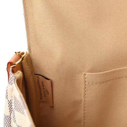 Louis Vuitton Damier Azur Favorite MM 8 of 11