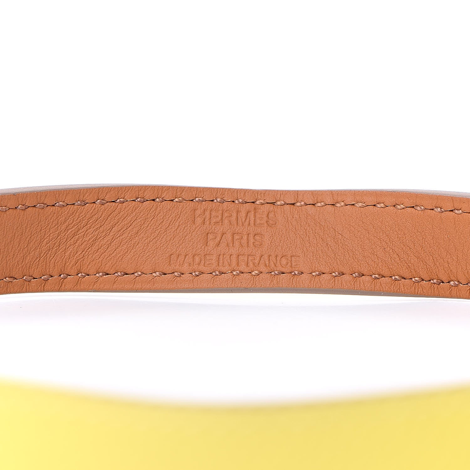 Hermes Epsom Kelly Double Tour Bracelet XS Lime 6 of 7