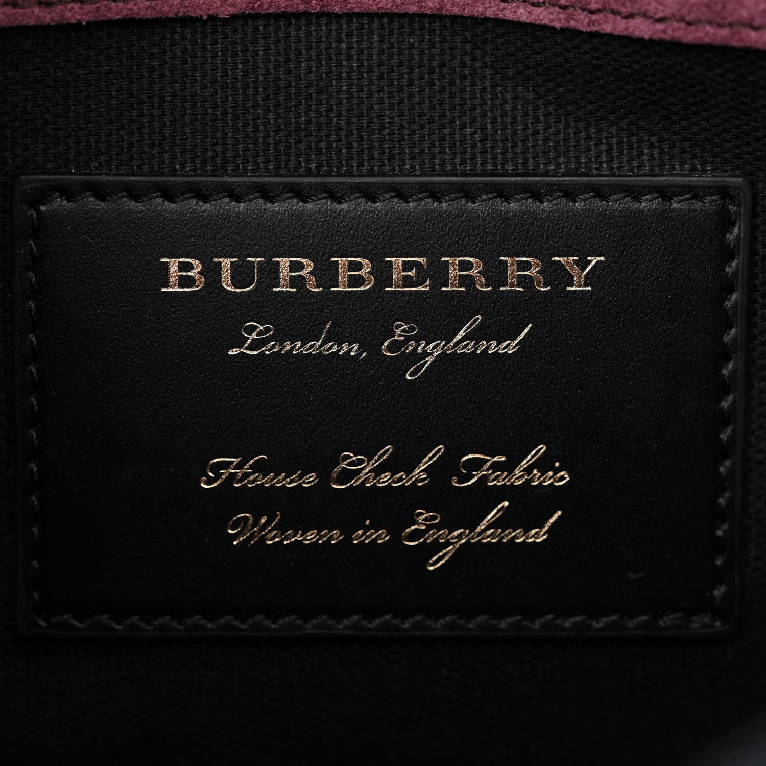 Burberry Derby Calfskin House Check Small Macken Crossbody Bag Tan 6 of 11