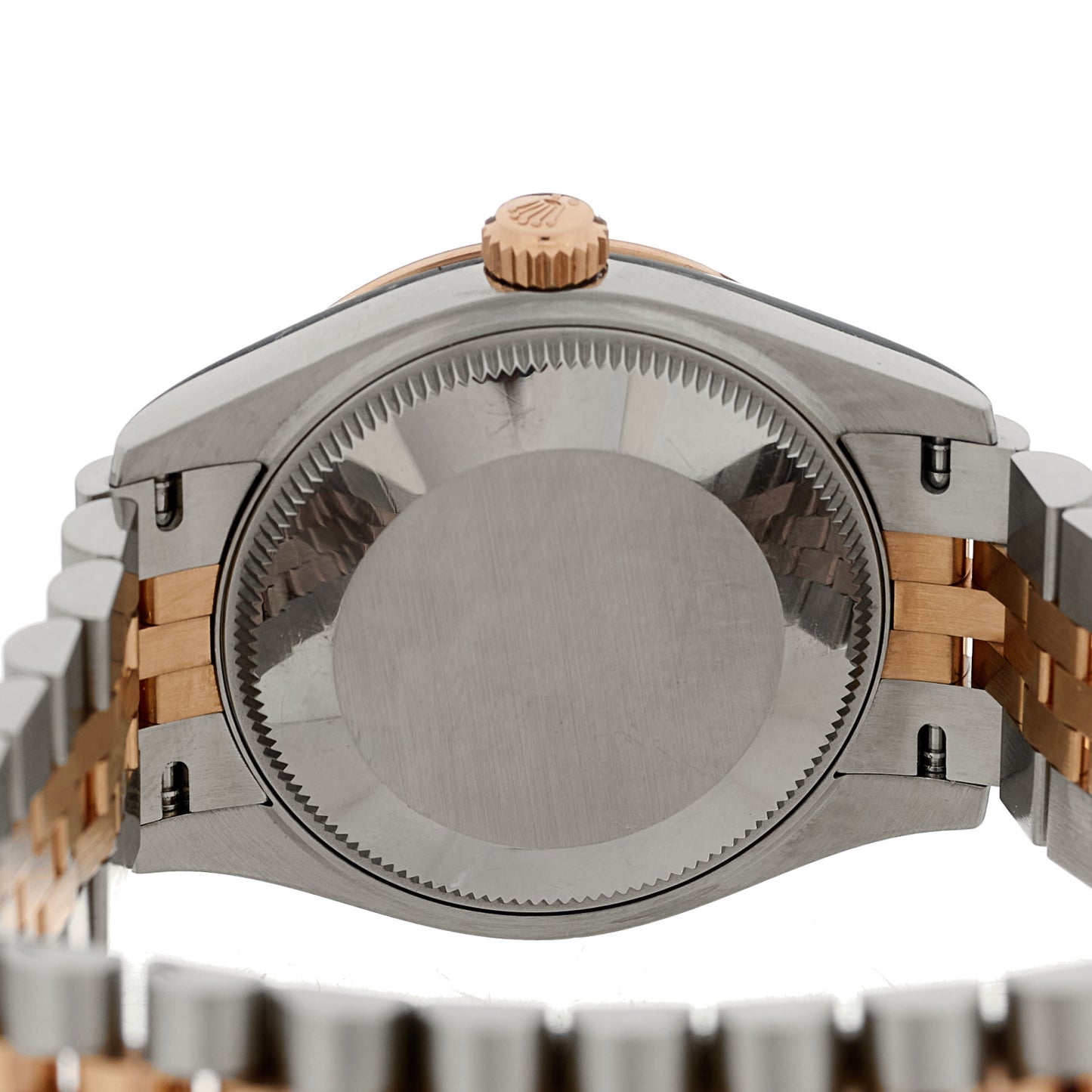 Stainless Steel 18K Everose Gold Diamond 31mm Oyster Perpetual Datejust Watch Sundust 278271