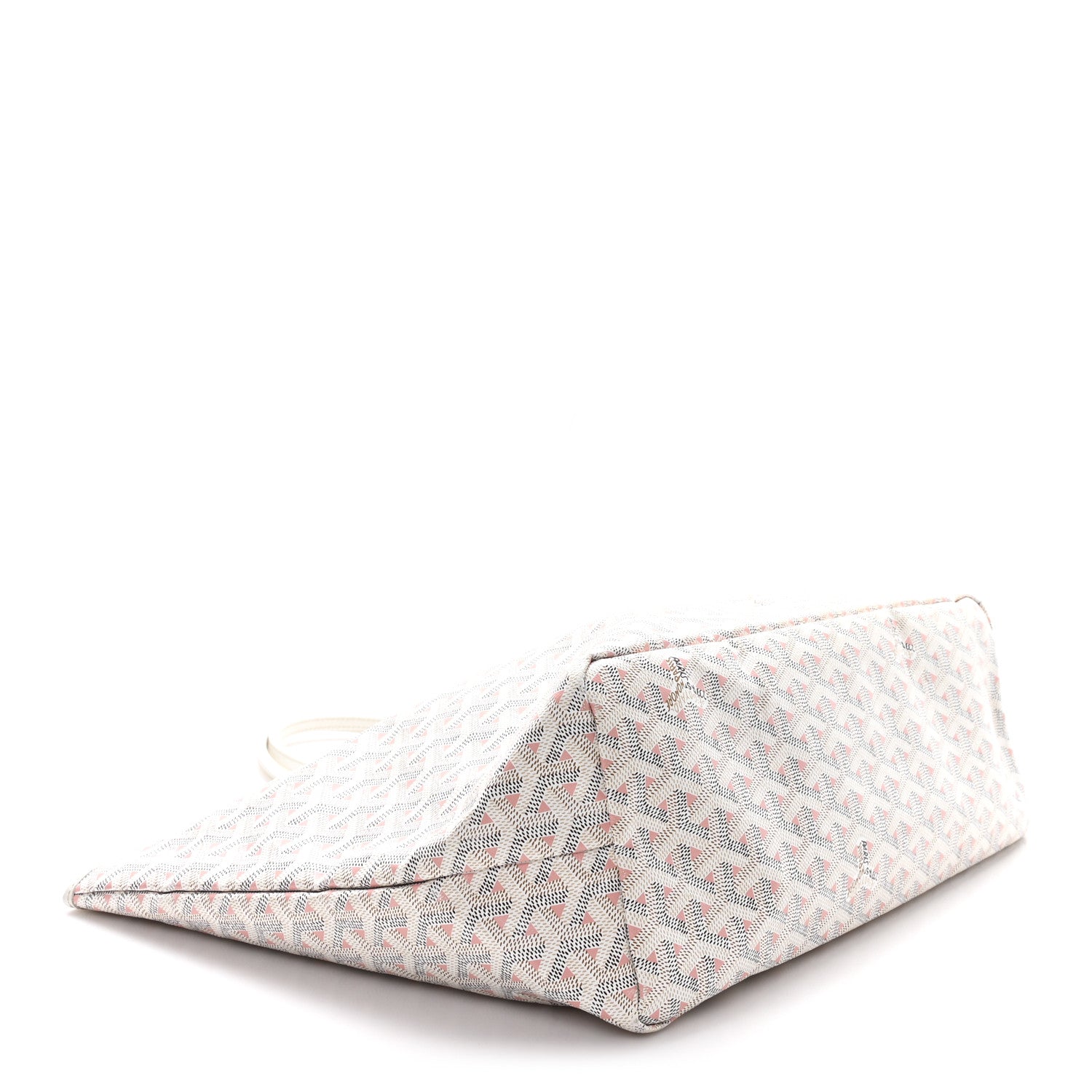 Goyard Goyardine Saint Louis Claire Voie PM White Pink 5 of 11